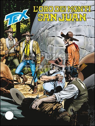 TEX GIGANTE #   631: L'ORO DEI MONTI SAN JUAN